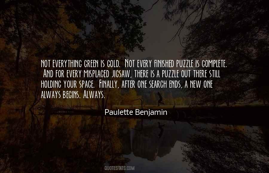 Puzzle One Quotes #1293639
