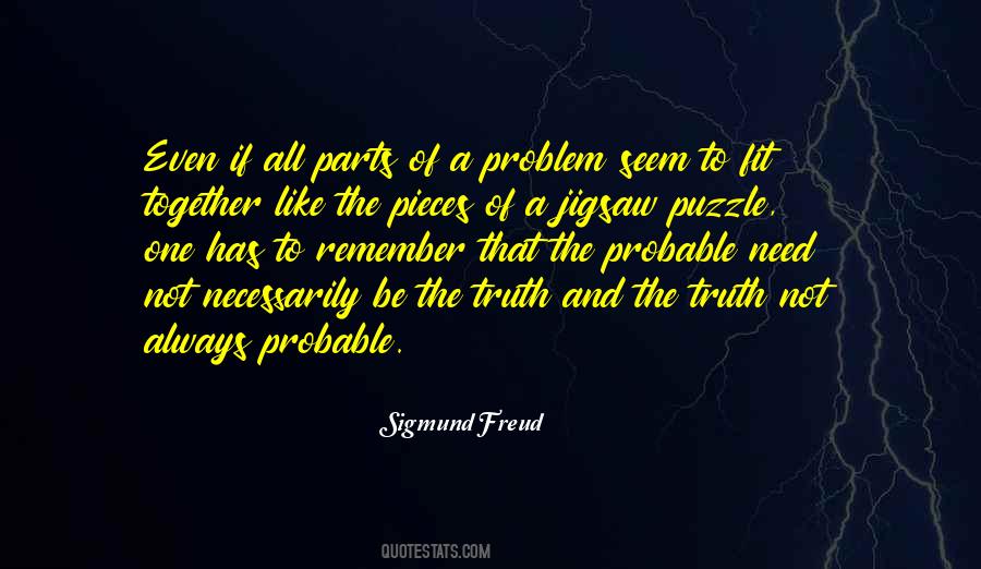 Puzzle One Quotes #482192
