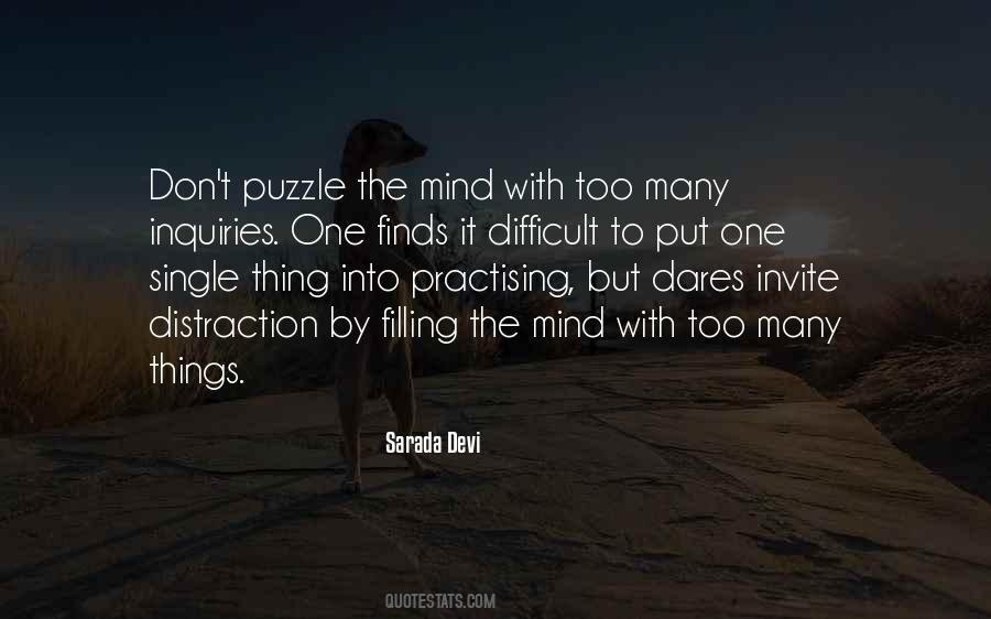 Puzzle One Quotes #764229