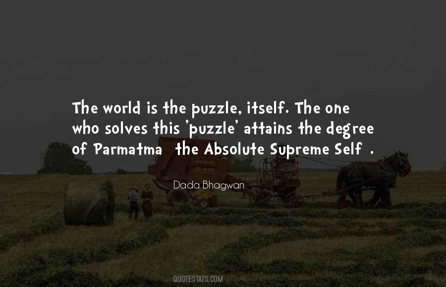 Puzzle One Quotes #943613