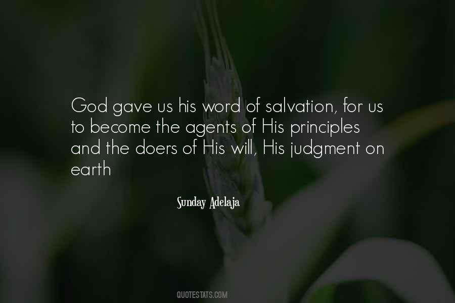 Quotes About God's Judgement #1189774