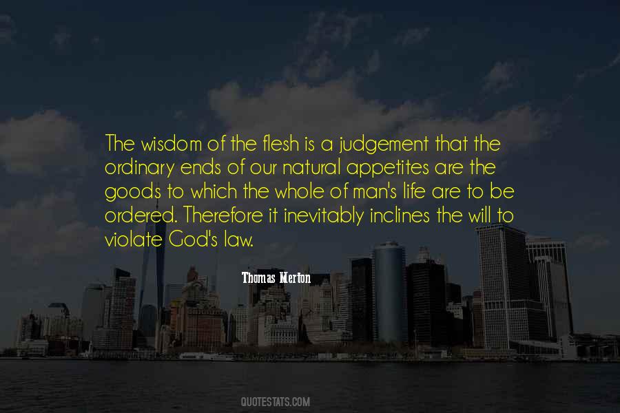 Quotes About God's Judgement #1499401