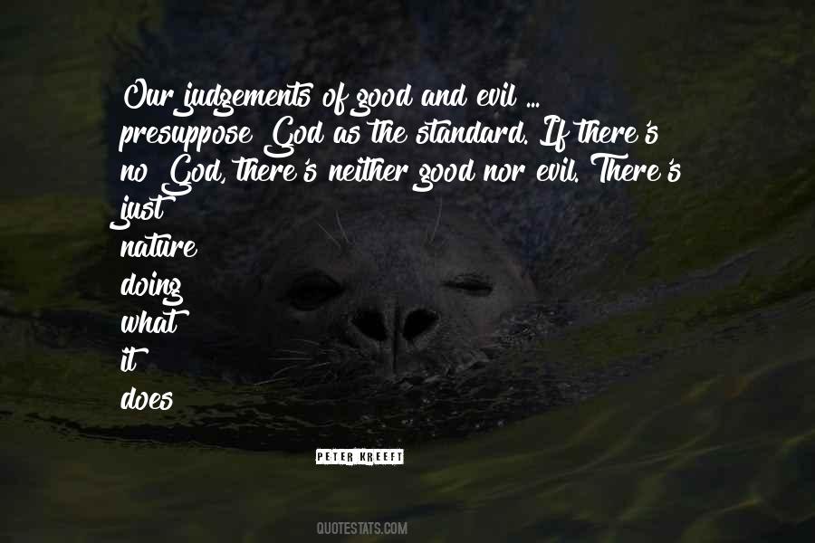 Quotes About God's Judgement #669388