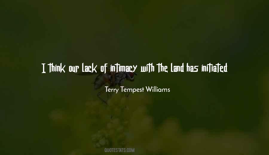 Quotes About Lack Of Intimacy #1375919