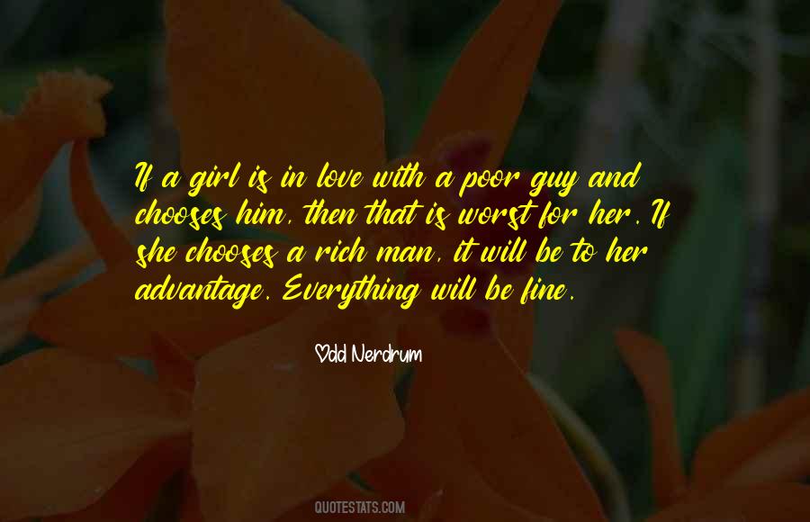 Quotes About Rich And Poor Love #1744402