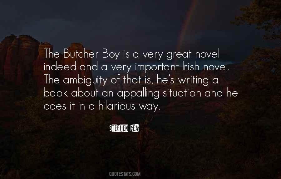 Quotes About A Boy Book #1070341