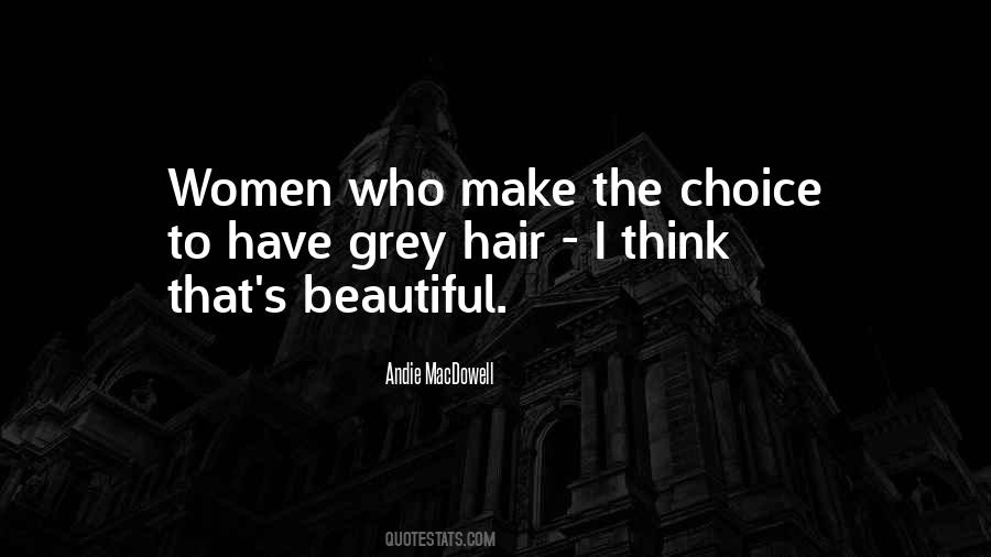 Quotes About Women's Hair #307582