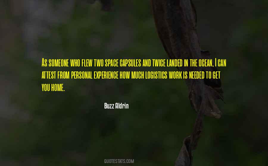 Quotes About Needed Space #1131907