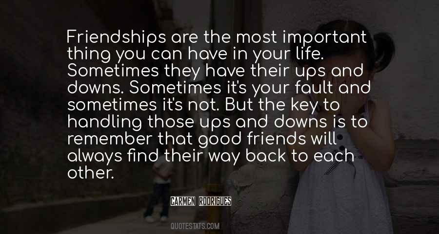 Quotes About Good Friends #1167418