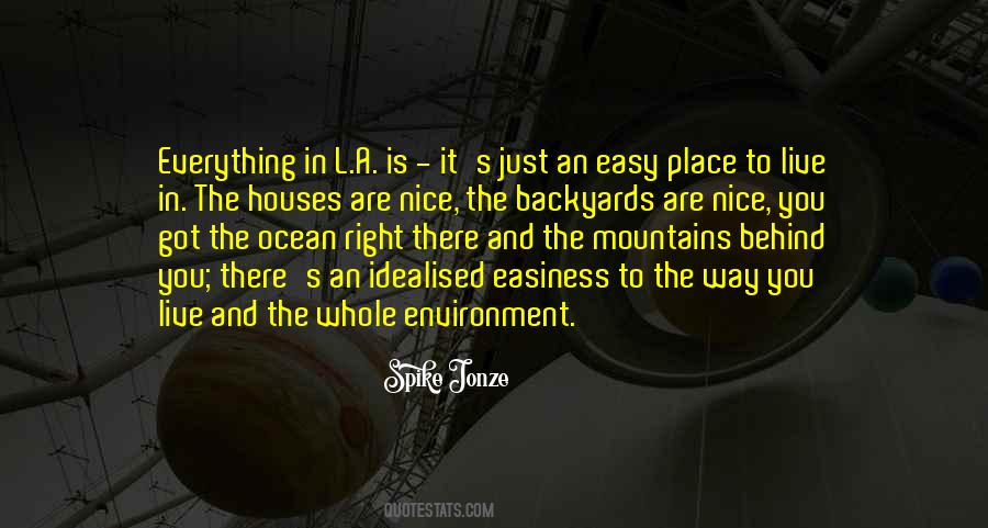 Quotes About The Mountains And Ocean #1623675