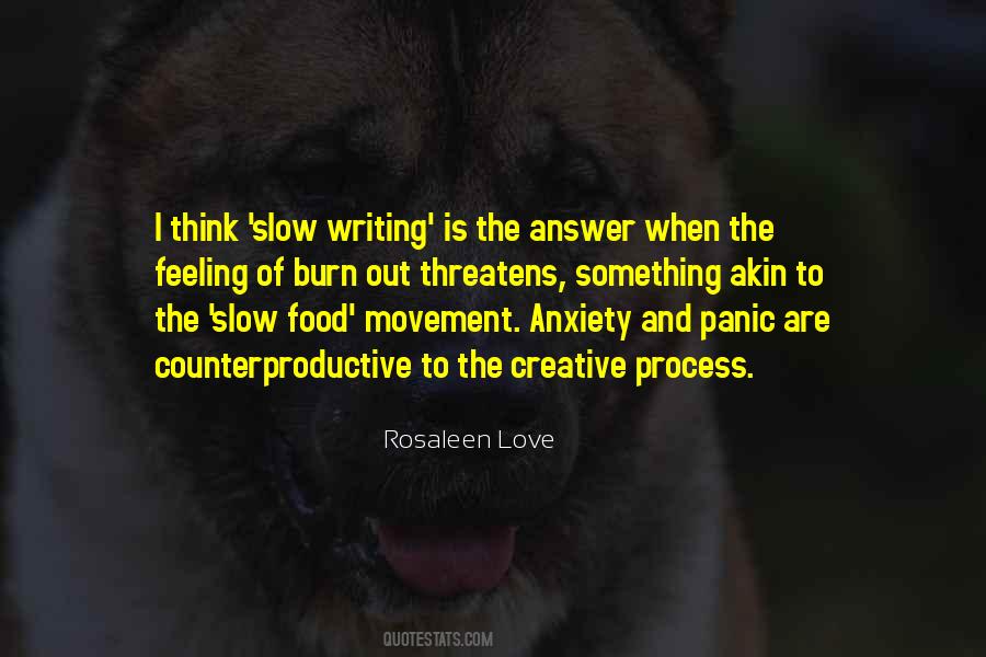 Quotes About Slow Food #1787628