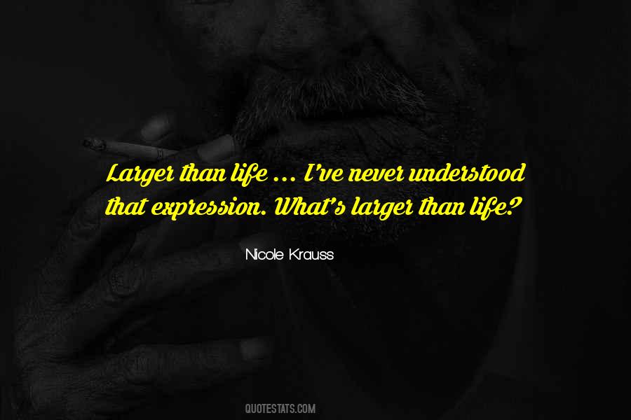 Never Understood Quotes #1422201