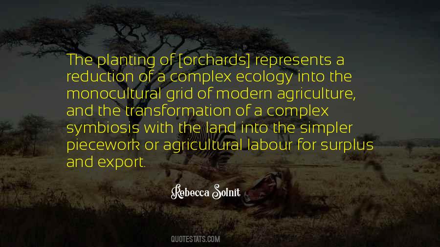 Quotes About Modern Agriculture #1866300