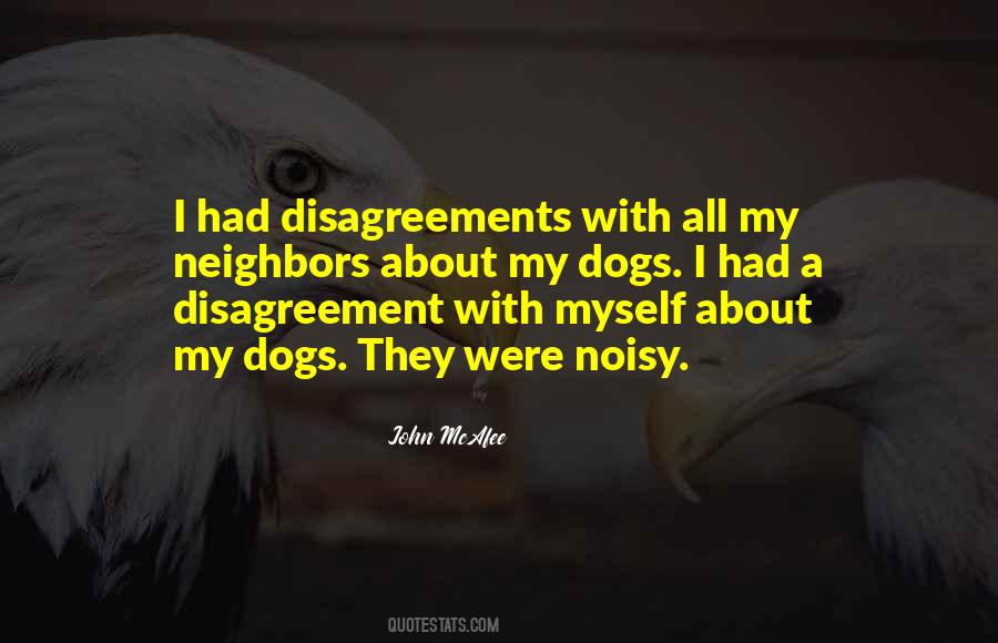 Quotes About Disagreements #1132920