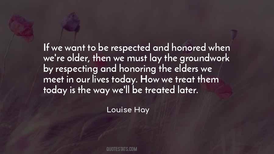 Quotes About Respecting #1127703