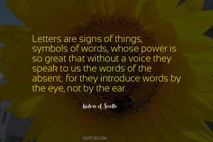 Quotes About Signs And Symbols #1052050