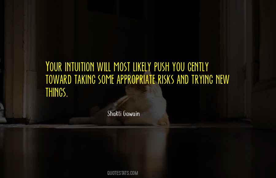 Quotes About Intuition #1141246