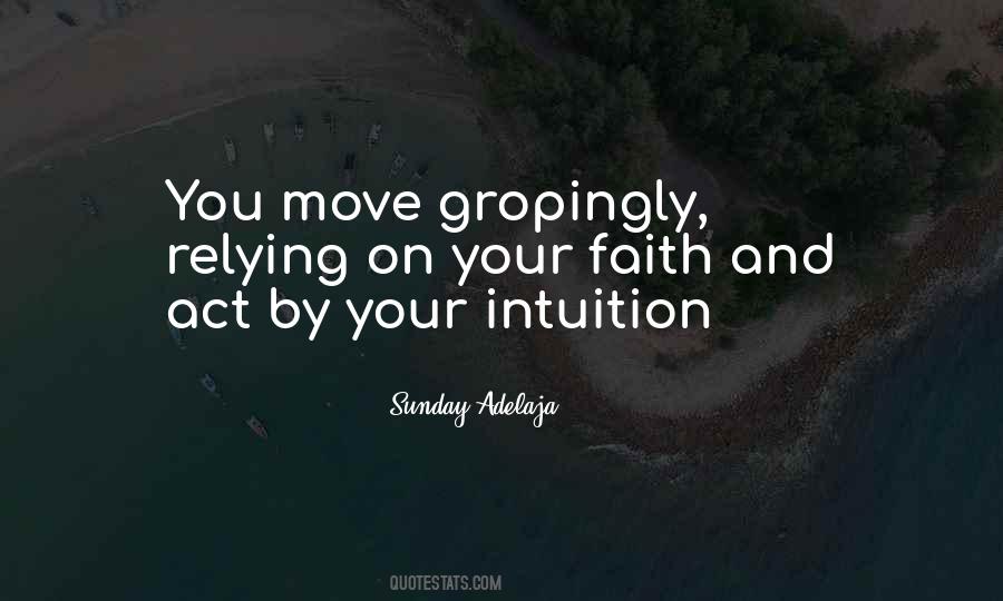 Quotes About Intuition #1170125