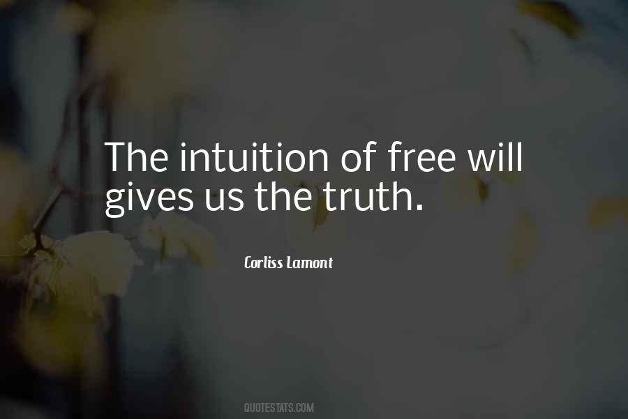 Quotes About Intuition #1177517