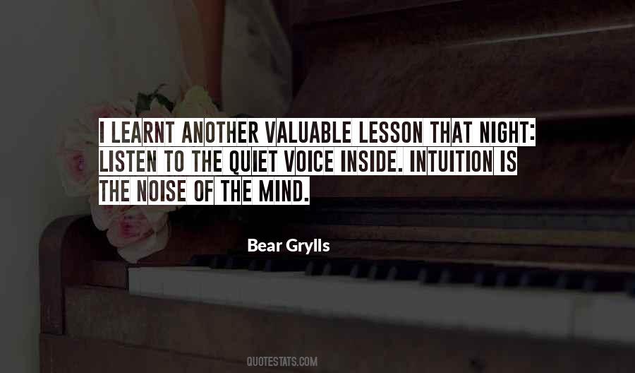 Quotes About Intuition #1178673