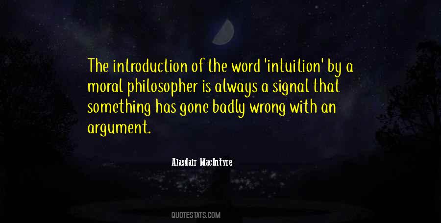 Quotes About Intuition #1217632