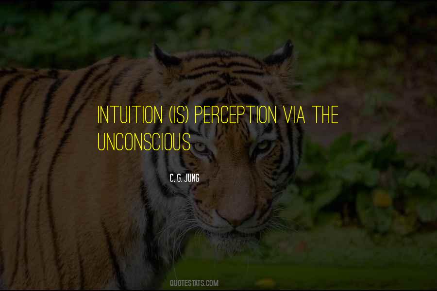 Quotes About Intuition #1235858