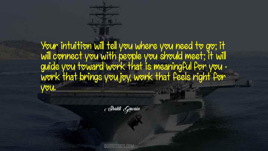 Quotes About Intuition #1243822