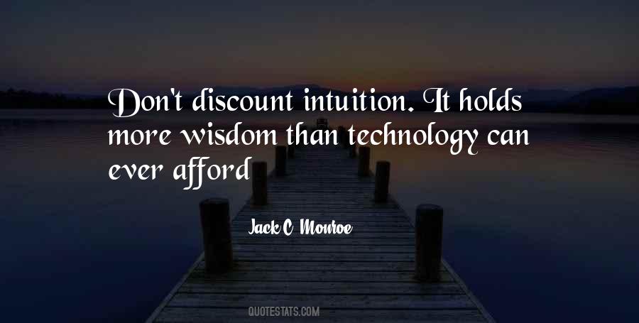 Quotes About Intuition #1253743