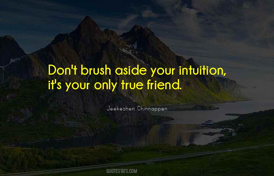 Quotes About Intuition #1264656