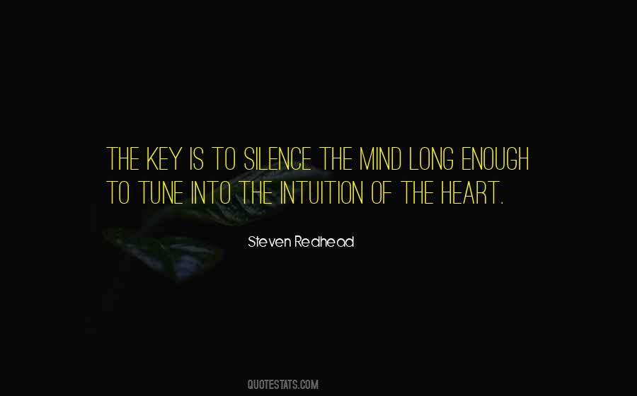 Quotes About Intuition #1272496