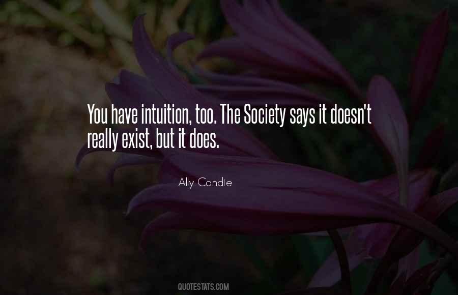 Quotes About Intuition #1332659