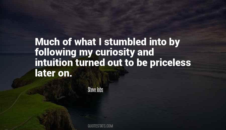 Quotes About Intuition #1343189