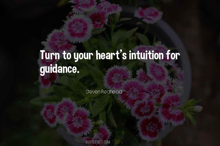 Quotes About Intuition #1357725