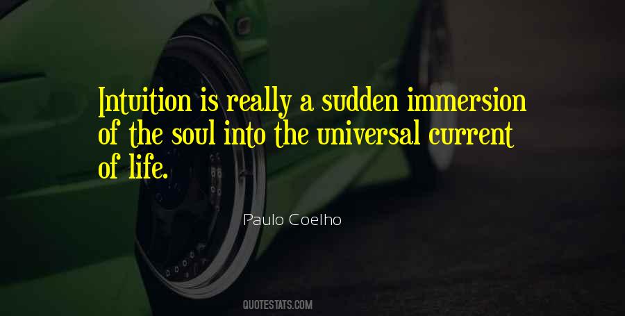 Quotes About Intuition #1380406