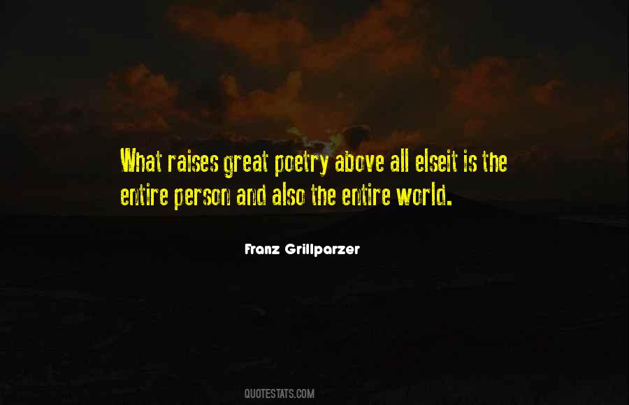 Quotes About Great Poetry #827890