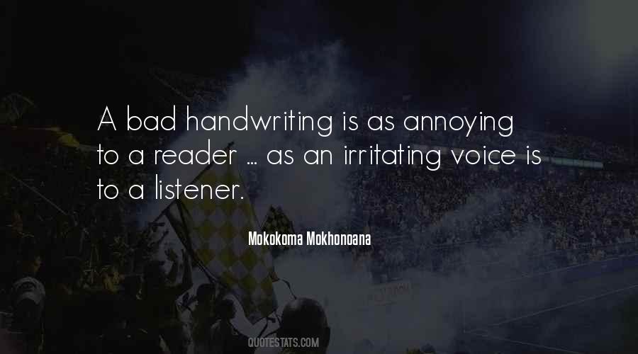 Quotes About Writer's Voice #1412775