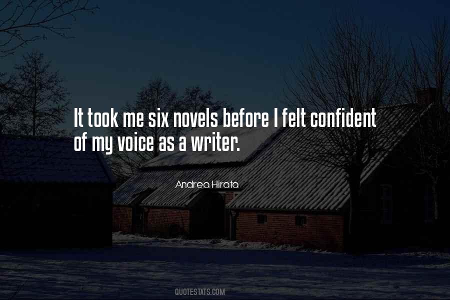 Quotes About Writer's Voice #1764993