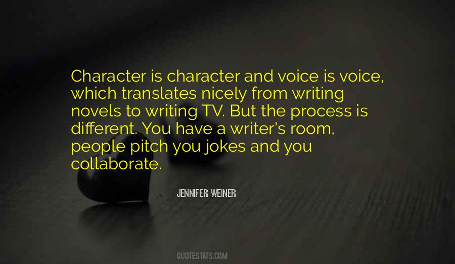 Quotes About Writer's Voice #1784018