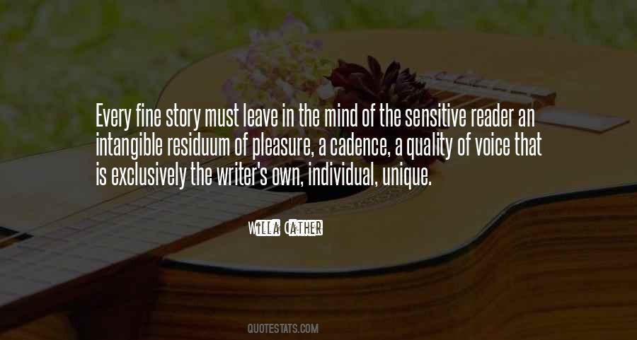 Quotes About Writer's Voice #1829963