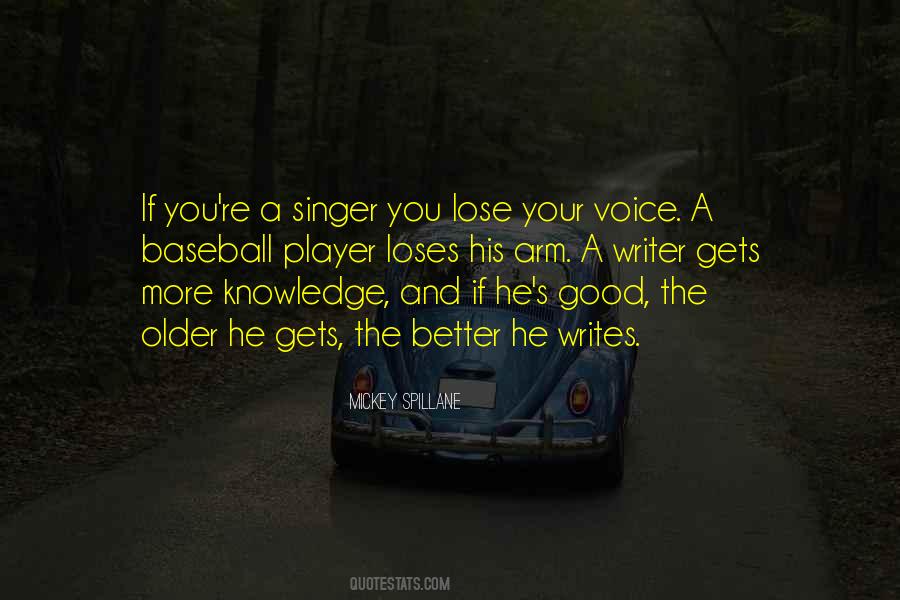 Quotes About Writer's Voice #221922