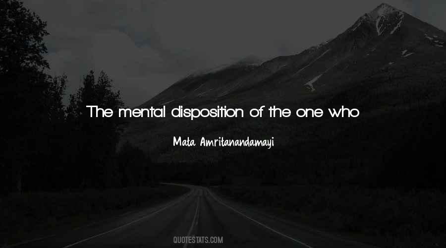 Quotes About Disposition #1275678