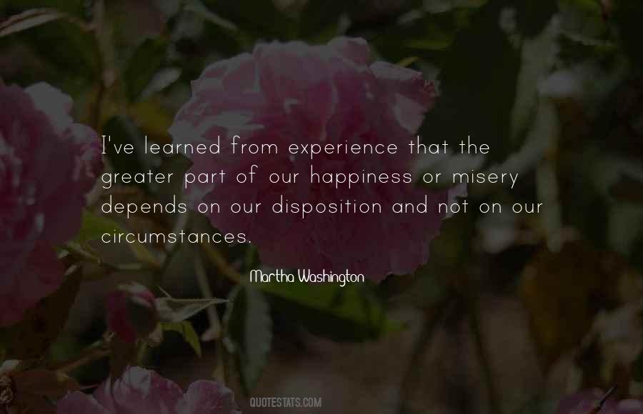 Quotes About Disposition #946154