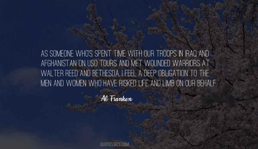 Quotes About Our Troops #556874