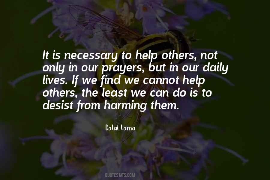 Quotes About Not Harming Others #82802