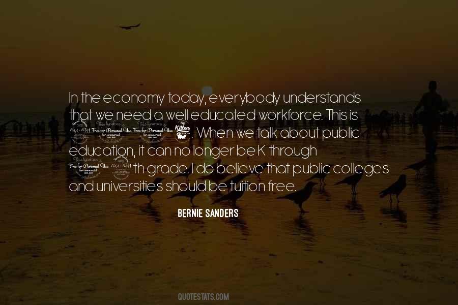 Quotes About College Tuition #974641