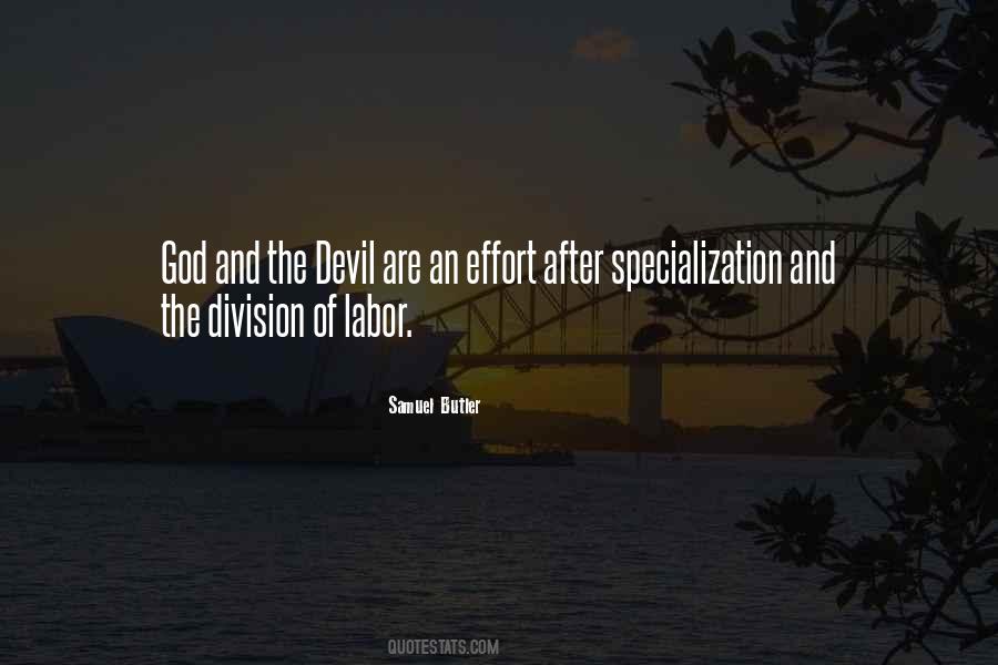 Quotes About Specialization #1731380