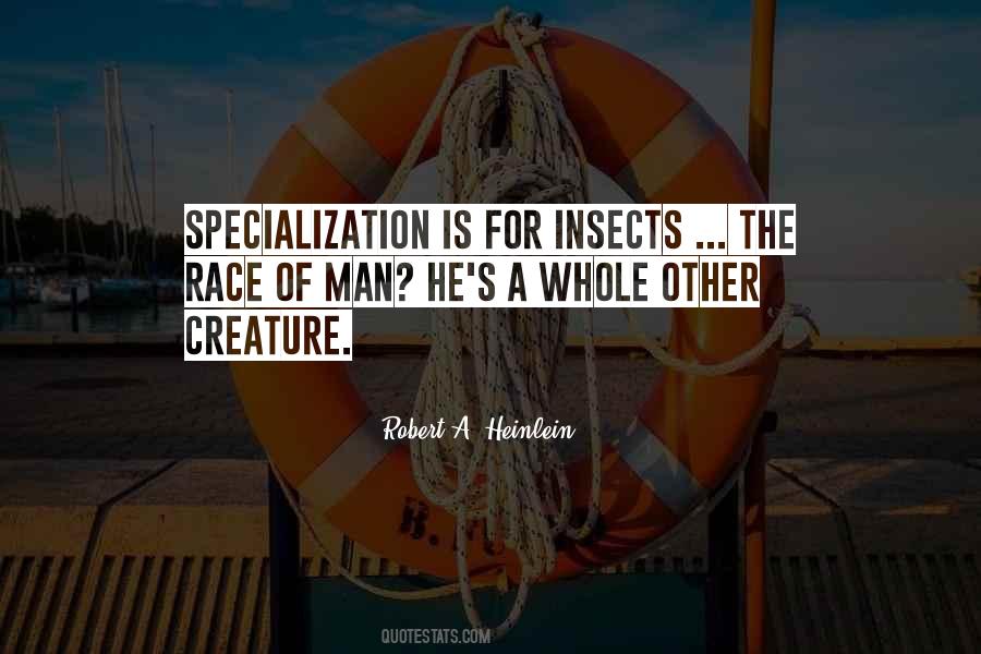 Quotes About Specialization #469394