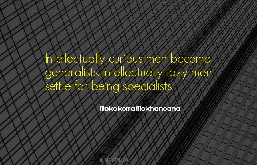 Quotes About Specialization #677841