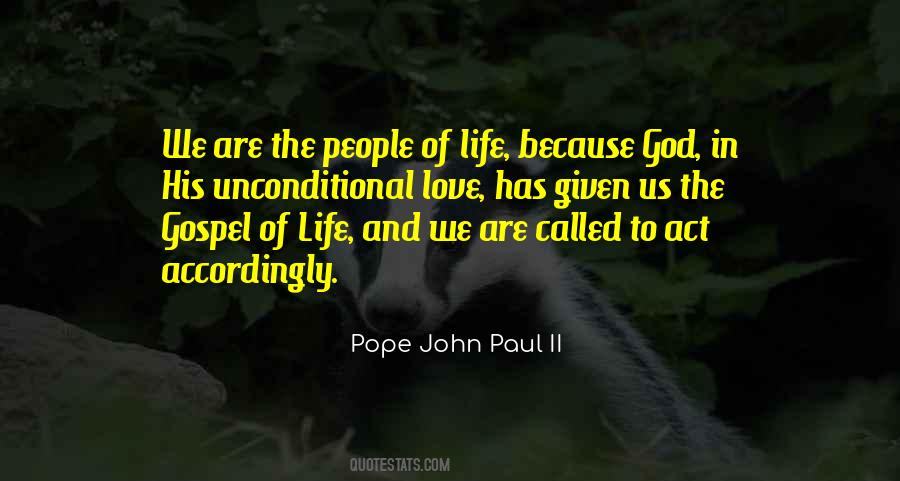 Quotes About Love Pope John Paul Ii #1079878