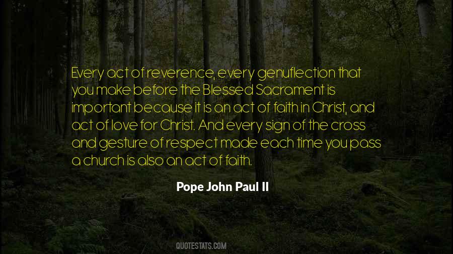 Quotes About Love Pope John Paul Ii #801960